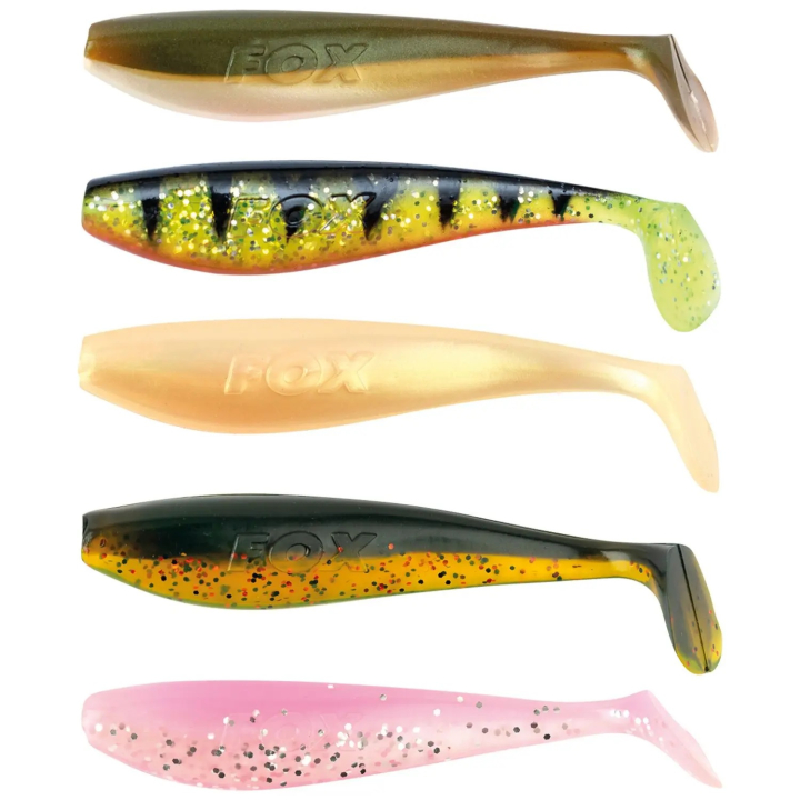 Fox Rage Ultra UV Zander Pro Shads Mixed Colour