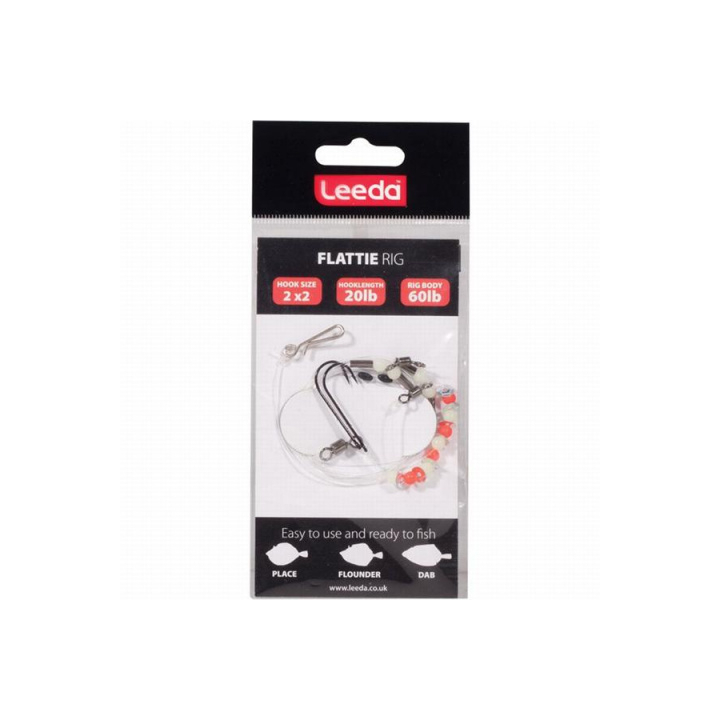 Leeda 2 Hook Flattie Rig