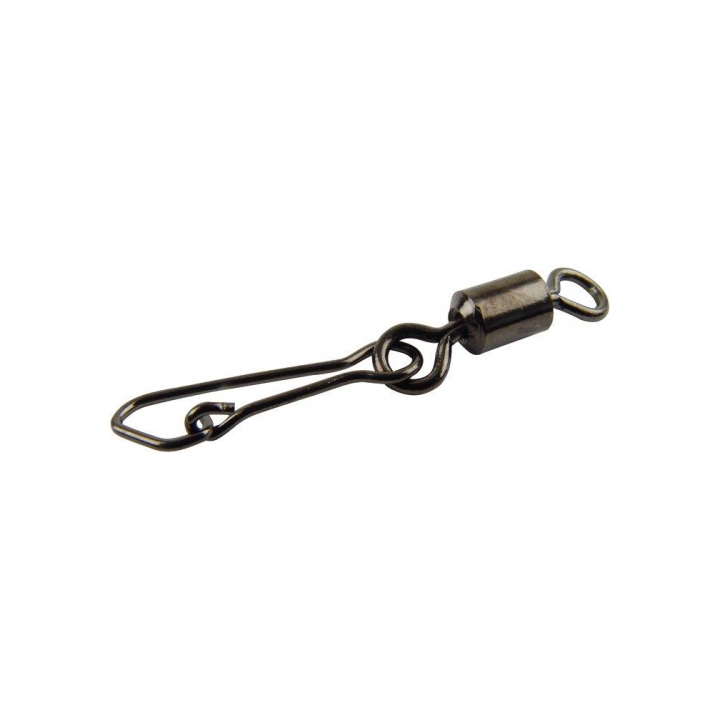 Mustad Round Eye Rolling Swivel & Snap Link