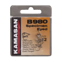 Kamasan B980 Specimen Eyed Hooks