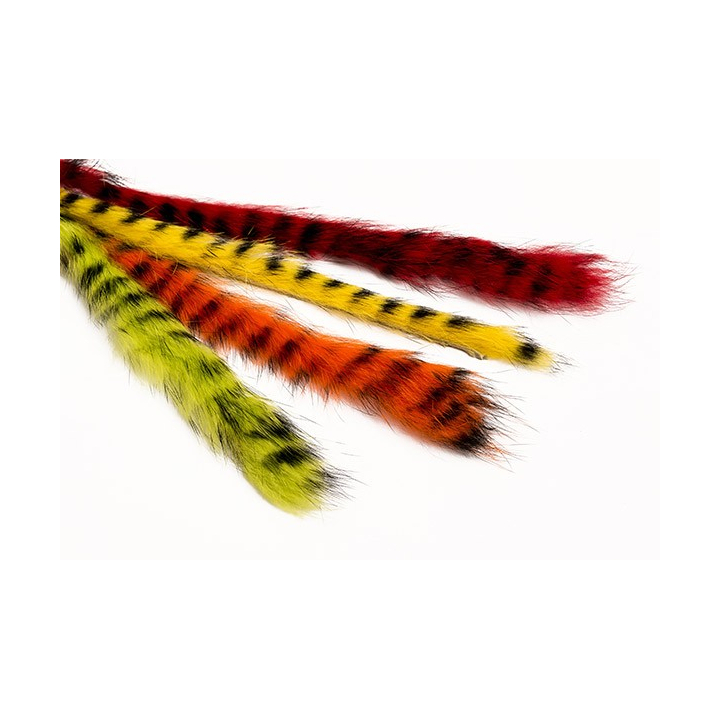 Veniard Black Barred Zonker Strips