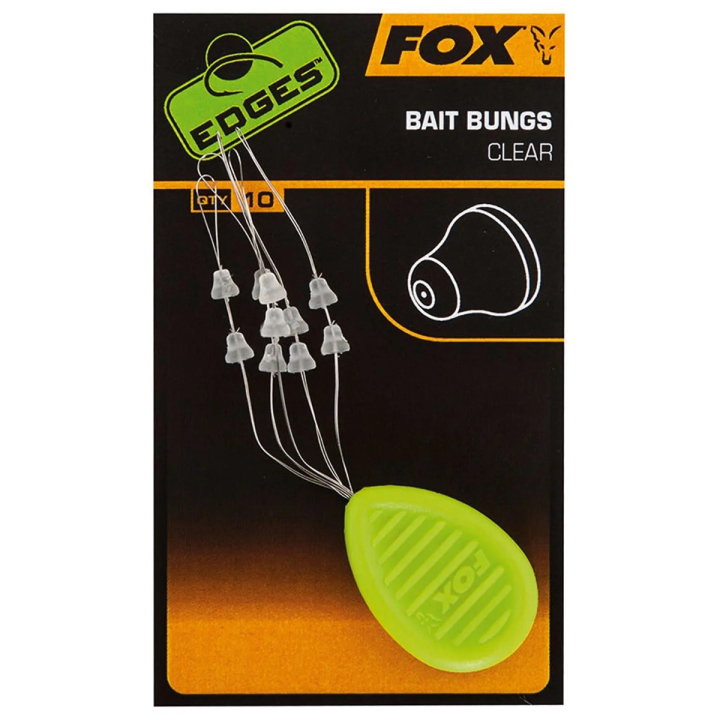 Fox Edges Bait Bungs Clear