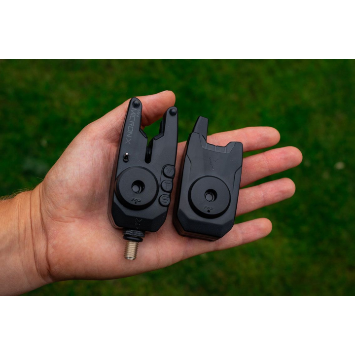 Fox Mini Micron X Bite Alarm 3 Rod Presentation Set