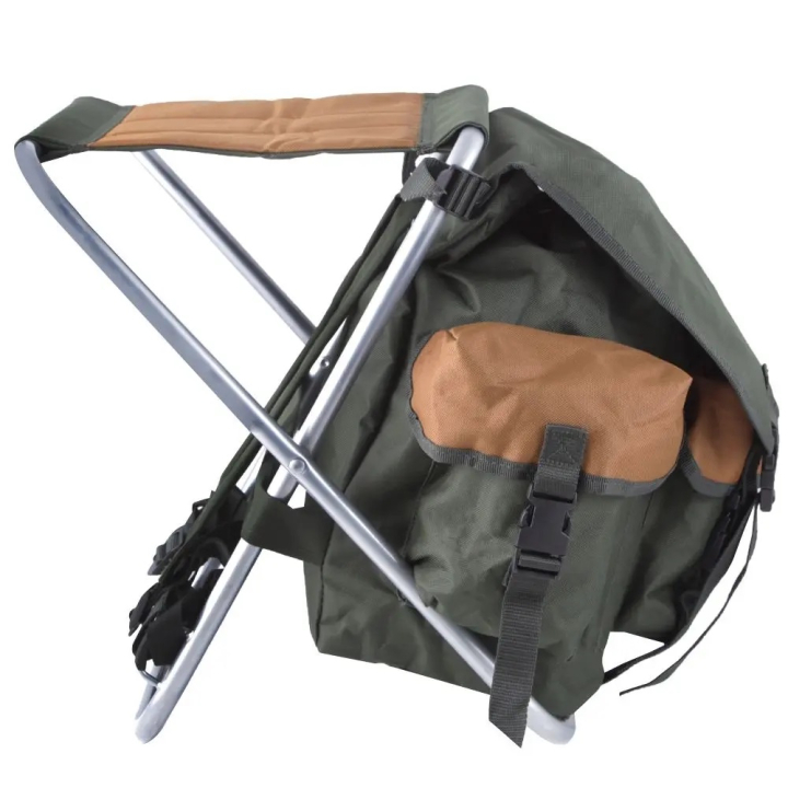 Shakespeare Folding Stool with Back Pack
