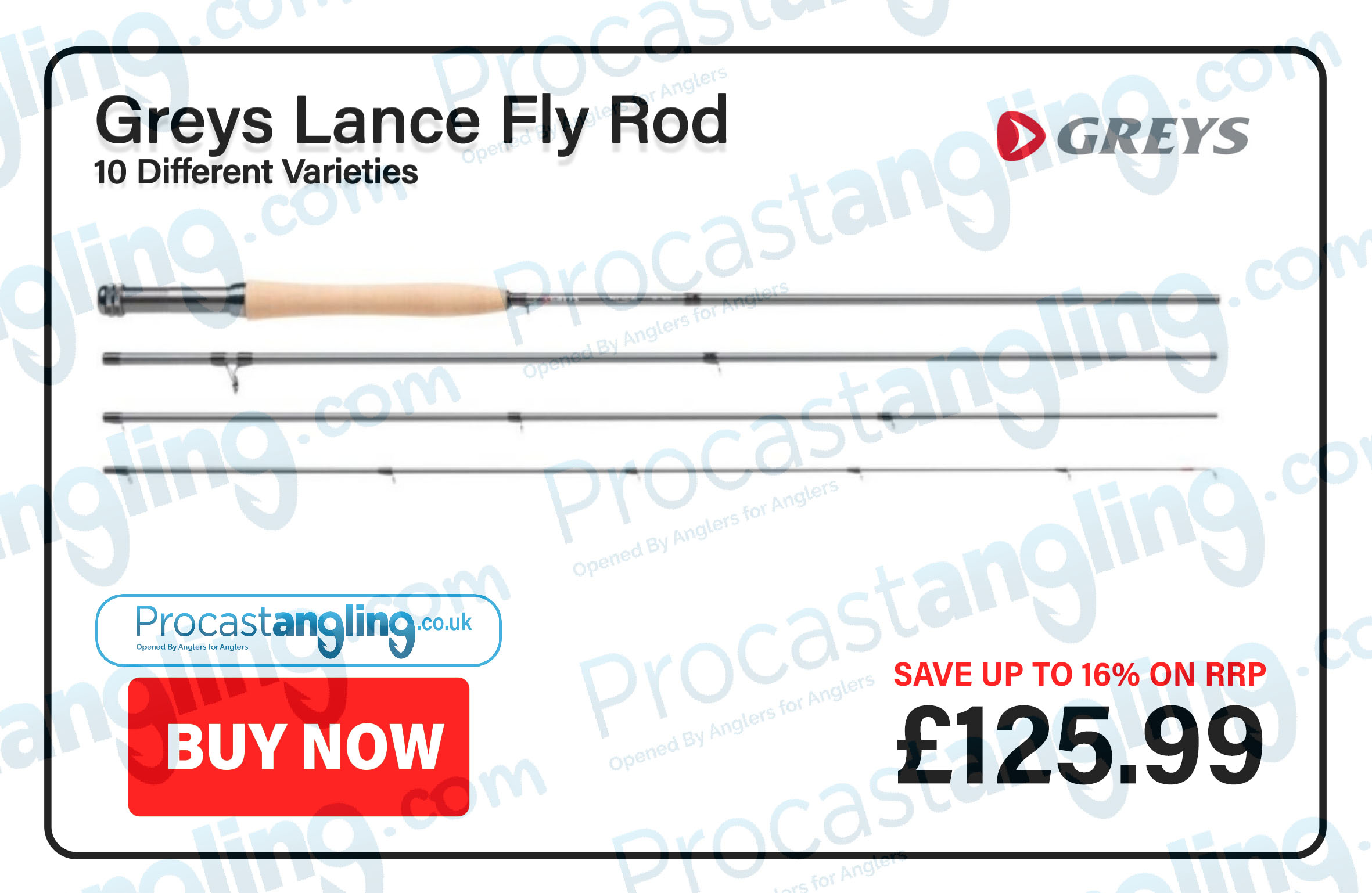 Greys Lance Fly Rod