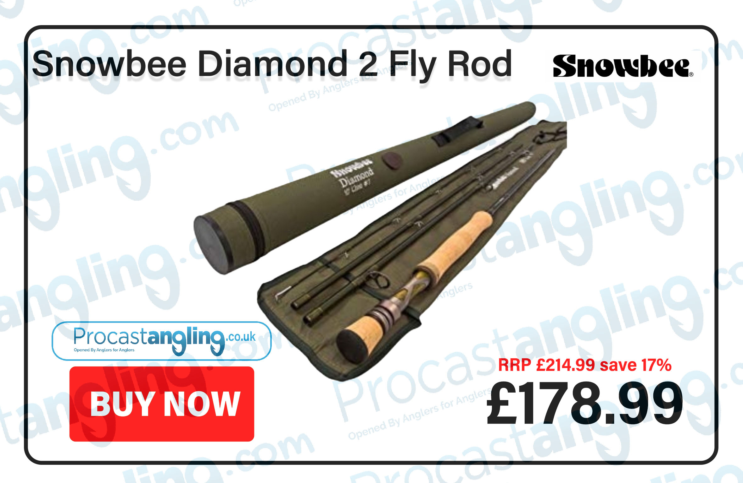 Snowbee Diamond 2 Fly Rods