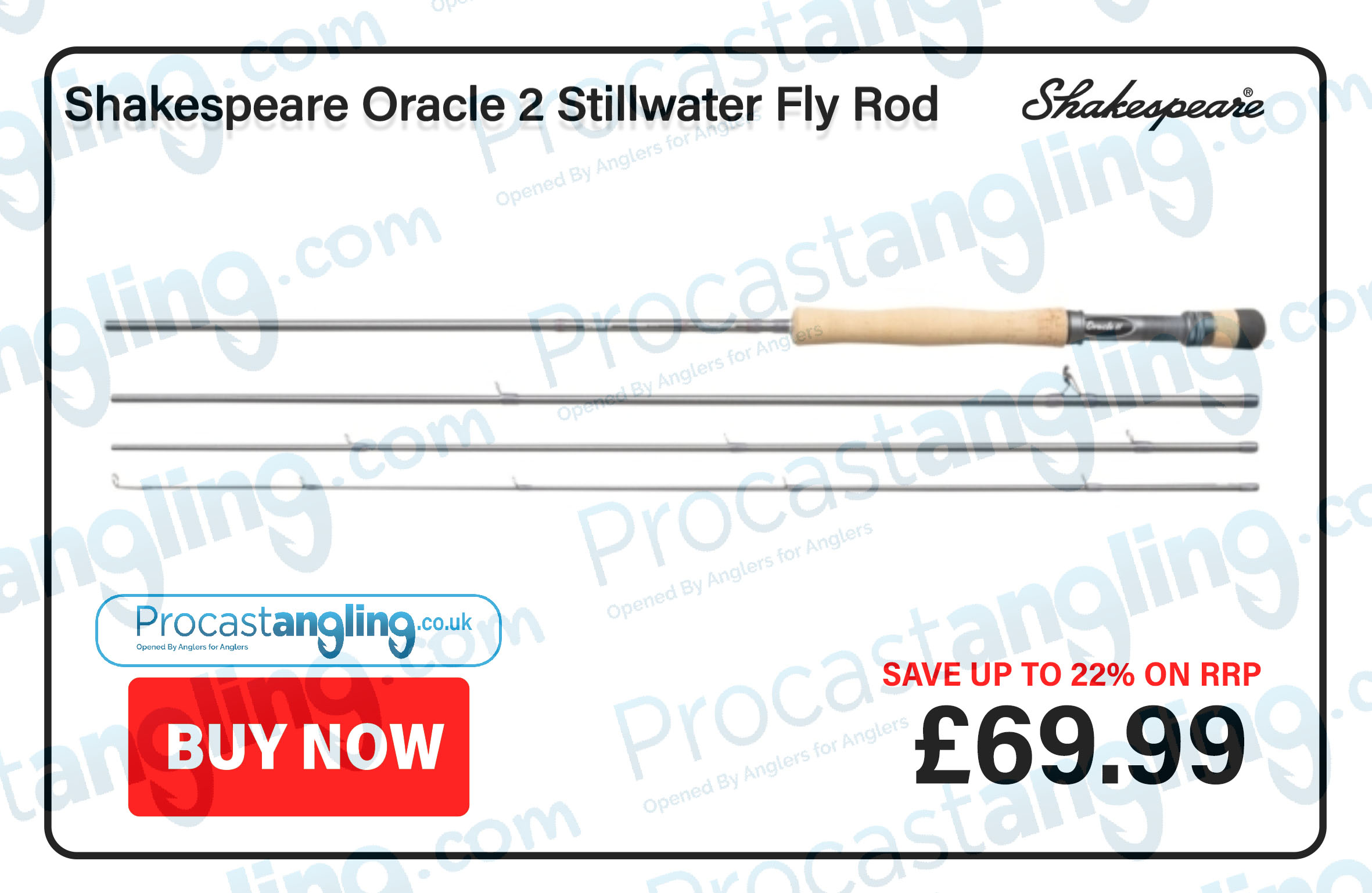 Shakespeare Oracle 2 Stillwater Fly Rod