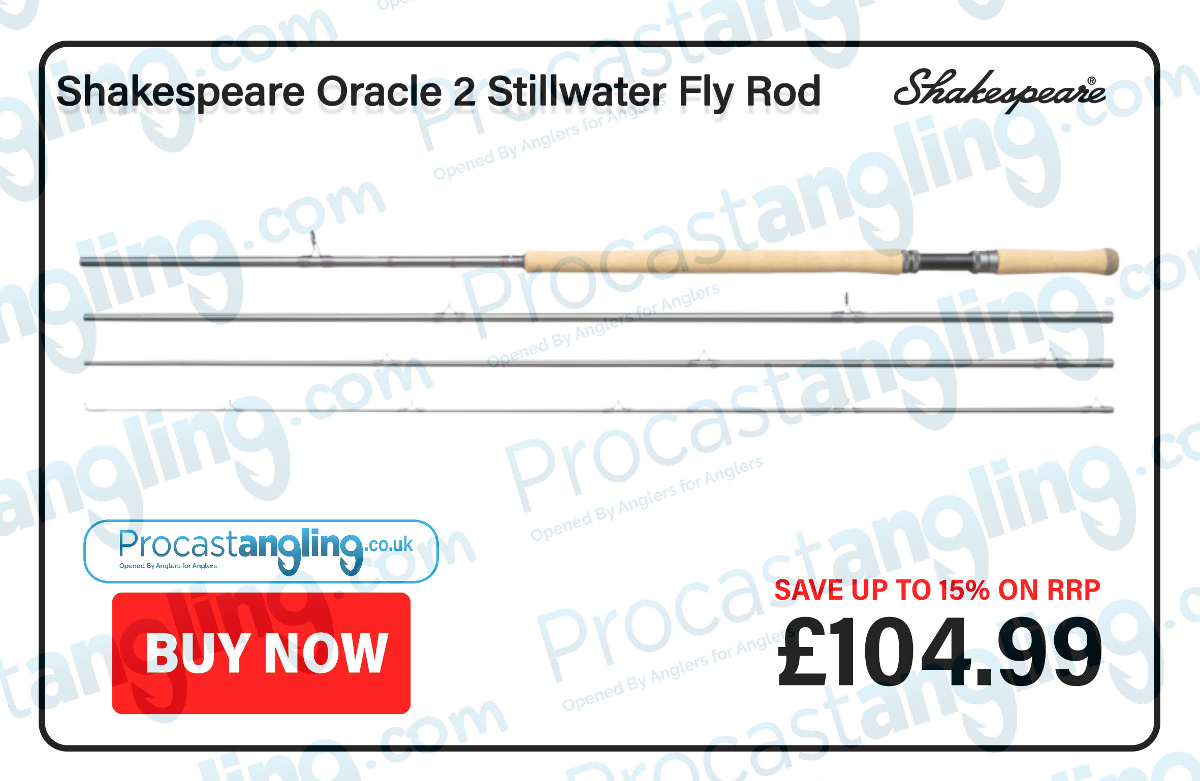 Shakespeare Oracle II Spey Fly Rod