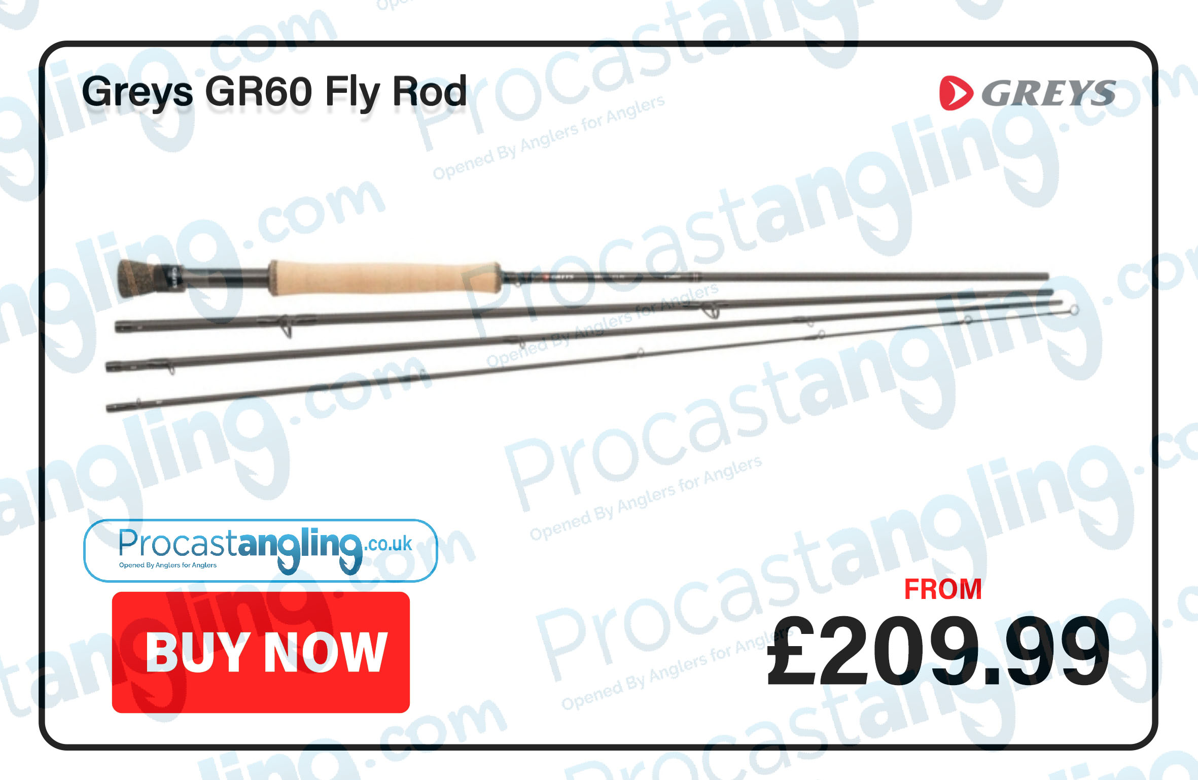 Greys GR60 Fly Rod